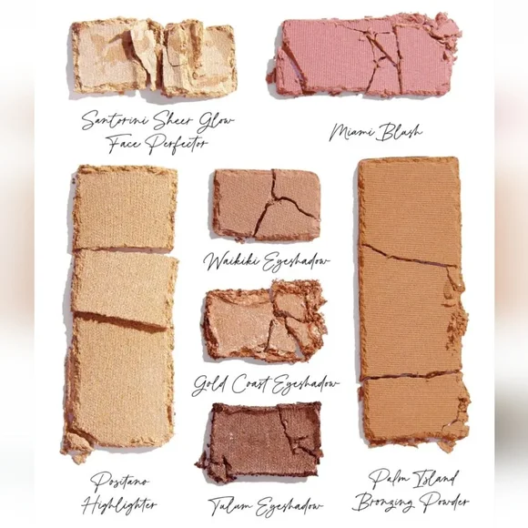 🔴 CIATE Brazilian Glow Eye & Face Palette - Light Medium - Picture 3 of 3